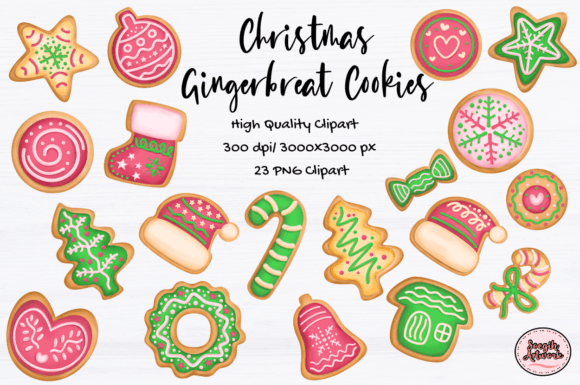 Designing with Christmas Gingerbread Cookies