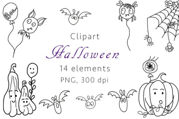 Elevating Digital Creativity with High-Resolution Halloween Clipart PNG