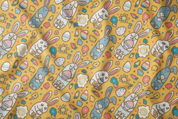 Embracing Spring Joy: The Design Power of Easter Rabbit Seamless Patterns