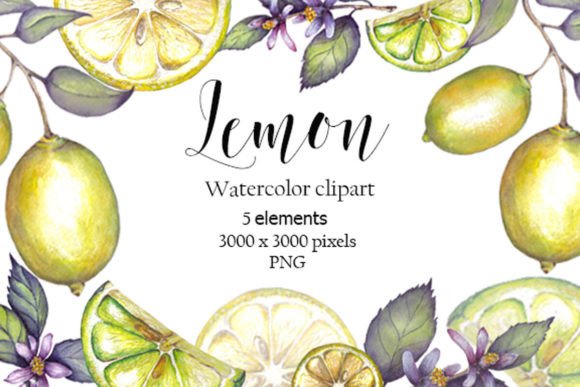 Evaluating the Practical Value of Watercolor Lemon Clipart PNG for Creative Projects