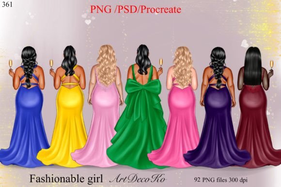 Integrating Fashion Girl and Boss Babe Clipart into Your Creative Workflow