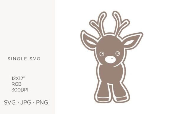 Mastering the Christmas Reindeer Character for Professional Digital Design