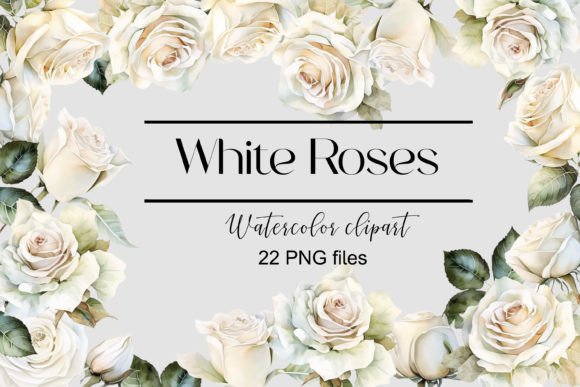 Mastering Watercolor Clipart White Roses for Professional Design Projects