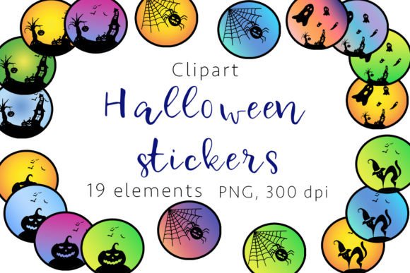 Maximizing Design Quality with High-Resolution Halloween Stickers Clipart PNG Files