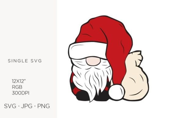 Santa Claus Character SVG Art Guide