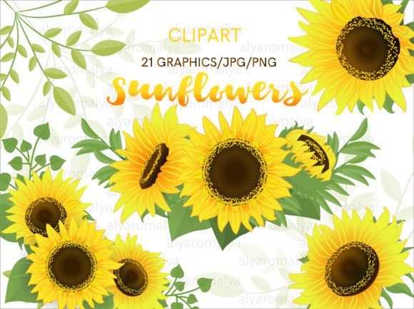 Unlocking Creative Potential with High-Resolution Sunflower Clip Art