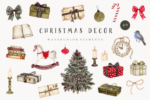 Unlocking Holiday Creativity: A Guide to Using Christmas Watercolor Winter Clipart for Stunning Designs