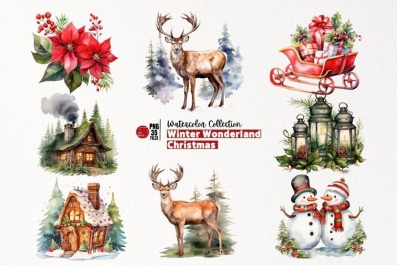 Winter Wonderland Watercolor Christmas: Integrating Hand-Painted Assets into Modern Design Workflows