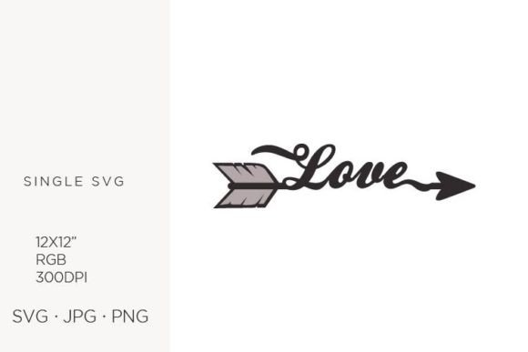 Word Love and Arrows Design Guide